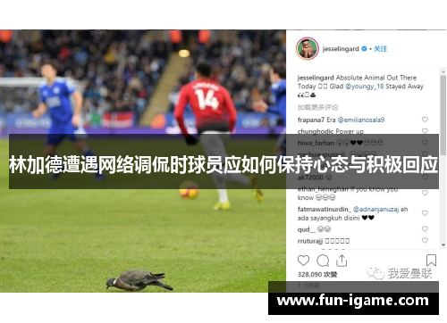 林加德遭遇网络调侃时球员应如何保持心态与积极回应 林加德遭遇网络调侃时球员应如何保持心态与积极回应